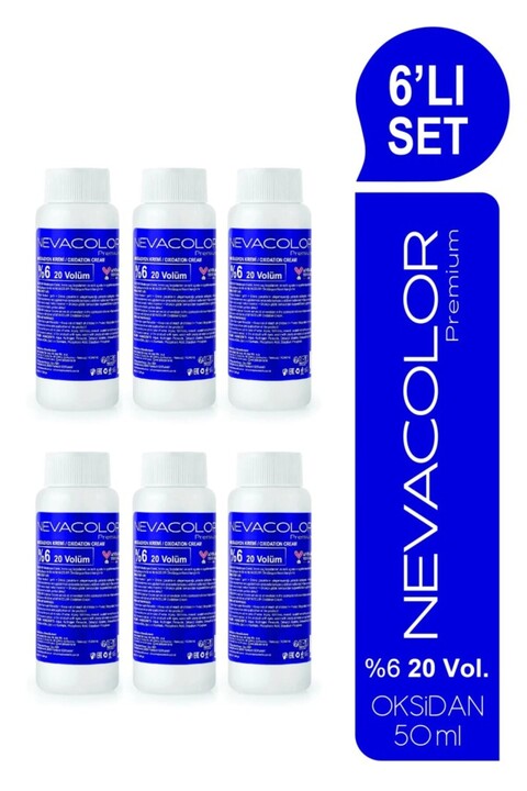 Neva Color Oksidasyon Kremi 50 ml - 20 Volüm %6 6'lı