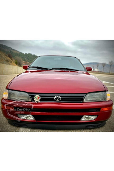 ŞüsCarOto Aksesuar Toyota Corolla AE101 Efsane Kasa 1991-1998 Uyumlu V2 Laguna Lip Esnek Ön Lip Tampon Altı Karlık Ek