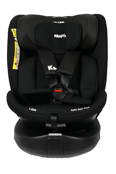 Kraft Safe Spin Plus I-size Oto Koltuğu 0-36 Kg Siyah