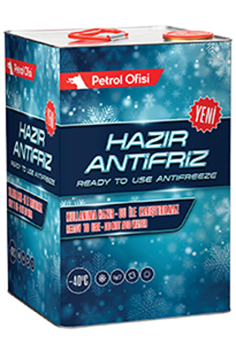 Petrol Ofisi Rtu Hazır Antifriz -40 Derece 16kg
