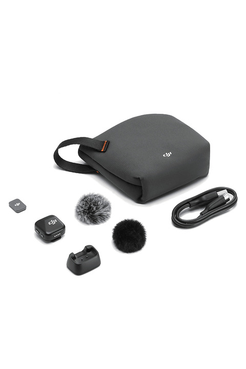 DJI Mic Mini Transmitter Sonsuz Siyah - İthalatçı Garantili