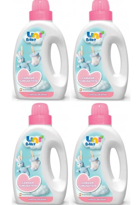 Uni Baby Çamaşır Yumuşatıcı 1500 ml x 4 Adet