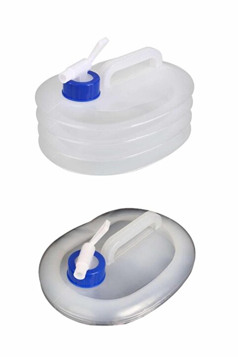 Techmaster Katlanabilir Musluklu Outdoor Kamp Su Bidonu 10-15 Litre