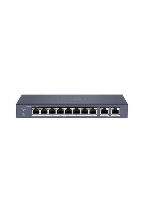 Hikvision Ds-3e310p-e/m(B) 8 Port Poe (80W) 10/100mbps 2ge Uplink Switch