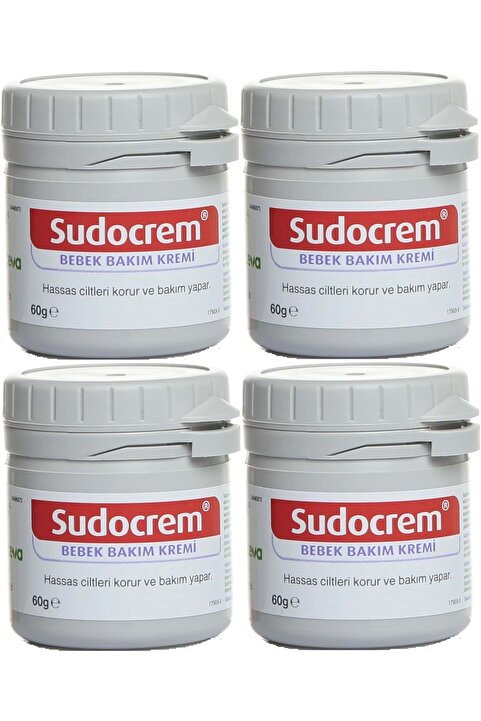 Sudocrem Cilt Bebek Bakım - Pişik Kremi 60gr (4 LÜ SET)