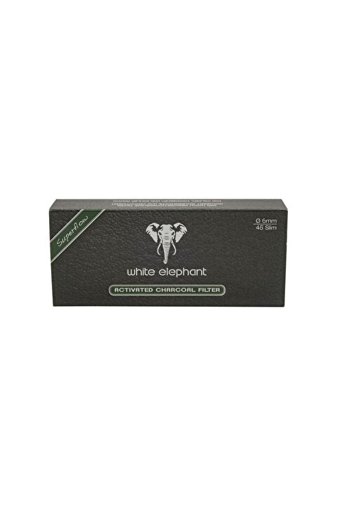 White Elephant 45 li 6 mm. Karbon Pipo Filtre Filitresi pz71x