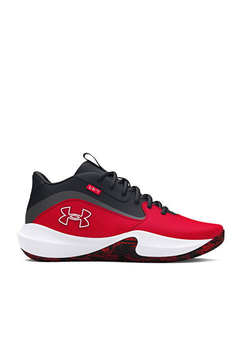 Under Armour Lockdown 7 Erkek Kırmızı Basketbol Ayakkabısı