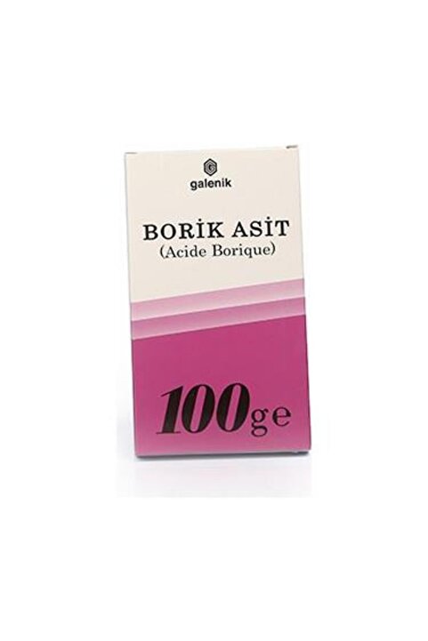 GALENİK Borik Asit (Acıde Borıque) 100 G