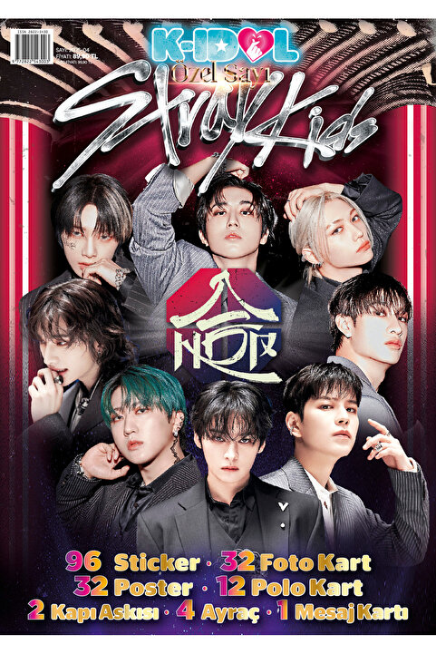 KİDOL KIDOL OZEL SAYI STRAYKIDS  HOP