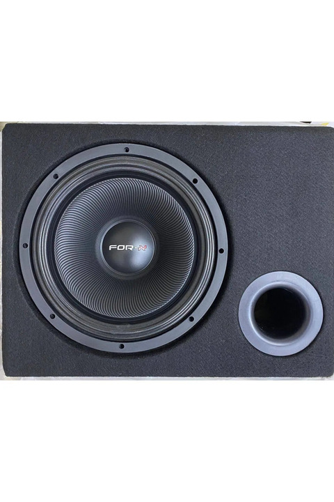 For-X X-120 30cm Uyumlu Subwoofer 1200watt 300rms (KABİNLİ/BASS) Kabinli