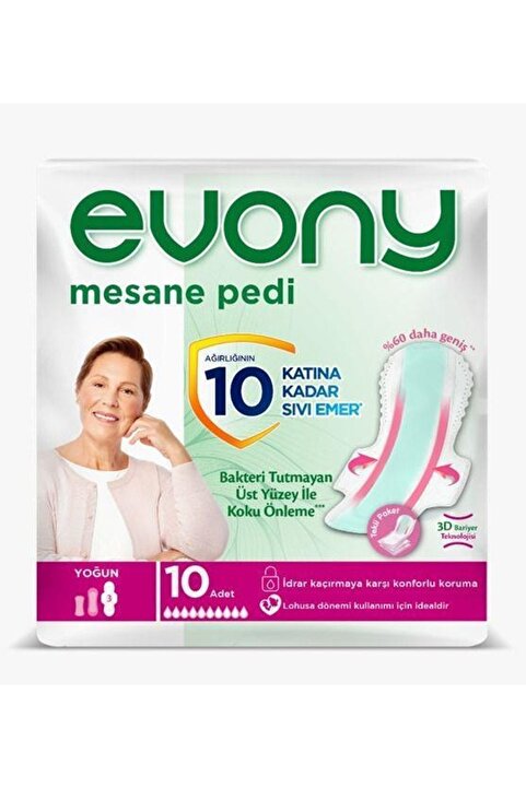 Evony MESANE PEDİ YOĞUN 10LU-