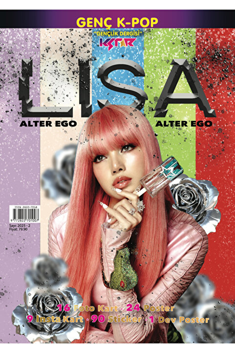 KSTAR Blackpink Lisa Alter Ego Dergisi Kpop Özel Sayı