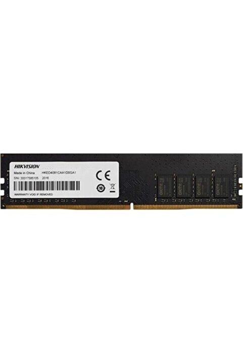 Hikvision U1 Ddr4 3200mhz 8gb Udımm 288pin 1.35v Cl16-18 Pc Ram