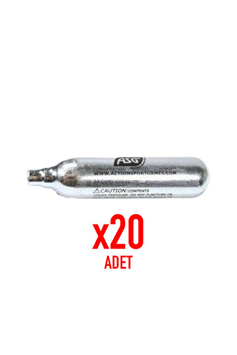 ASG 12 gr Co2 Hava Tüpü 20 Adet