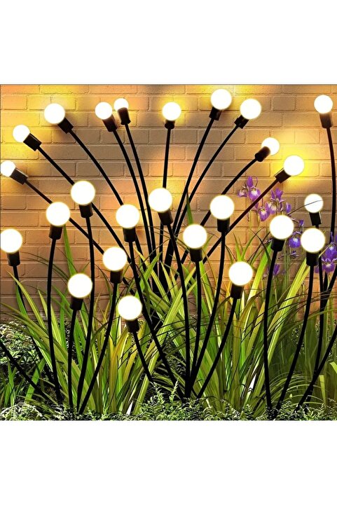 sgeteknoloji 8 Top Led Güneş Enerjili Bahçe Aydınlatma Solar Bahçe Süsü 2 Mod 1 ADET ss-103