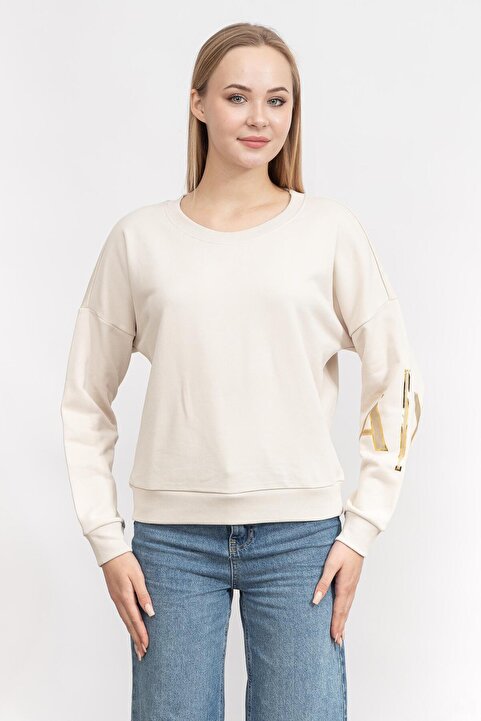 Armani Exchange Kadın Bisiklet Yaka Sweatshirt Çok Renkli