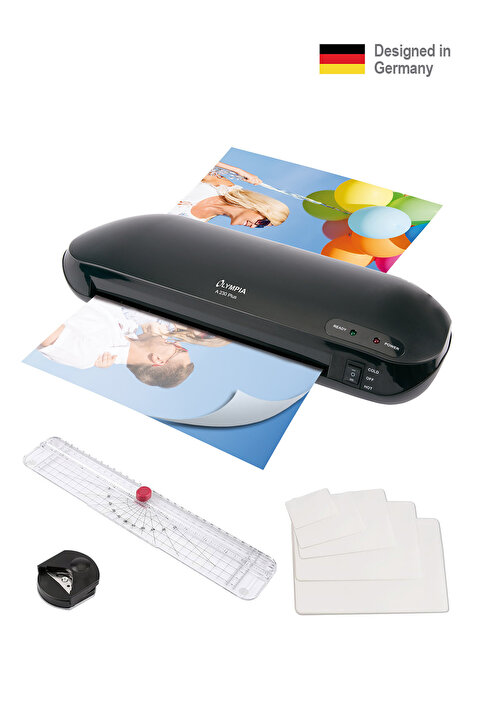 Olympia A230 PLUS 4in1 Set Laminasyon Makinesi (A4) Ve Hediye 15 Adet PVC Filmi