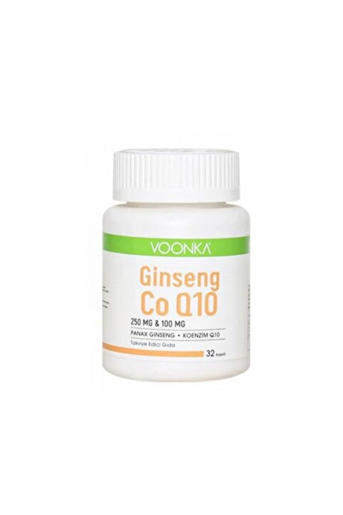 Voonka Ginseng Coq10 Koenzim 32 Kapsül 8680807008298