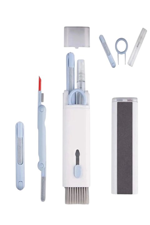 SNEXPRES Çok Fonksiyonlu 7in1 Kulaklık Klavye Ve Ekran Temizlik Kiti Temizleyici Kit 7 In 1 Temizleme