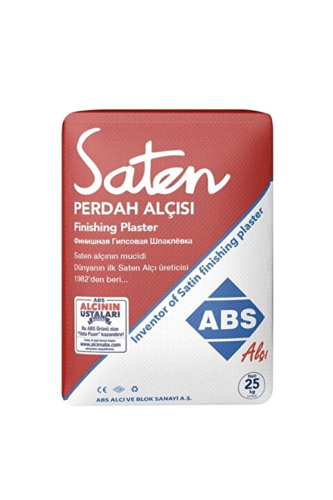 ABS Saten Alçı (Pk.İçi/Kg.: 1Kg.)