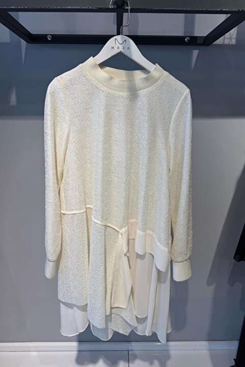 Beys 24SS74084 BEYS DESIGN SARMAŞIK DETAY TUNİK