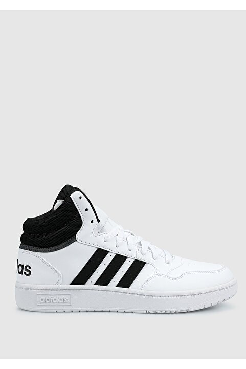 adidas Hoops 3.0 Mıd Beyaz Erkek Basketbol Ayakkabısı Gw3019