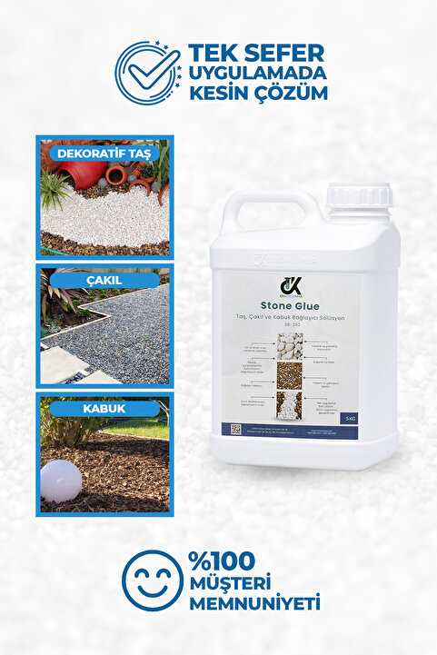 ERKON KİMYA Stone Glue Taş, Çakıl ve Kabuk Bağlayıcı Solüsyon