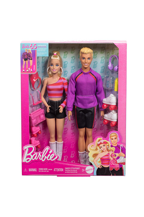 Barbie Ken 65. Yıl 2li Parti Bebekler HXK90