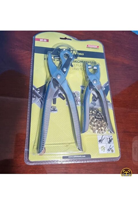 NEWSTORE HOME 2 li Kemer Delme Perçin Pensesi Deri Delme Set