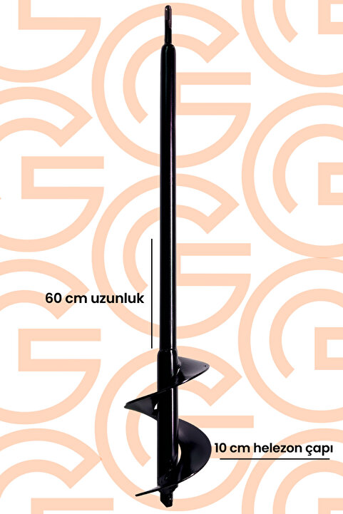 Güzel Endüstriyel Hilti Uyumlu Toprak Burgu 60x10