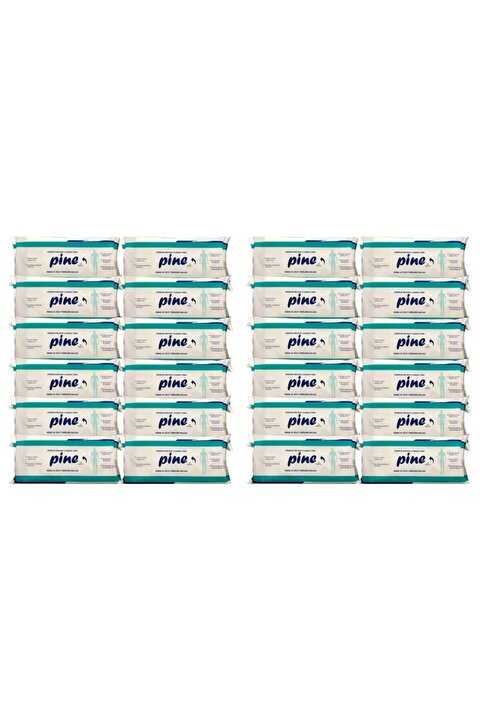 Pine Alkolsüz Hasta Perine Ve Vücut Temizleme Havlusu 50 X 24 Paket