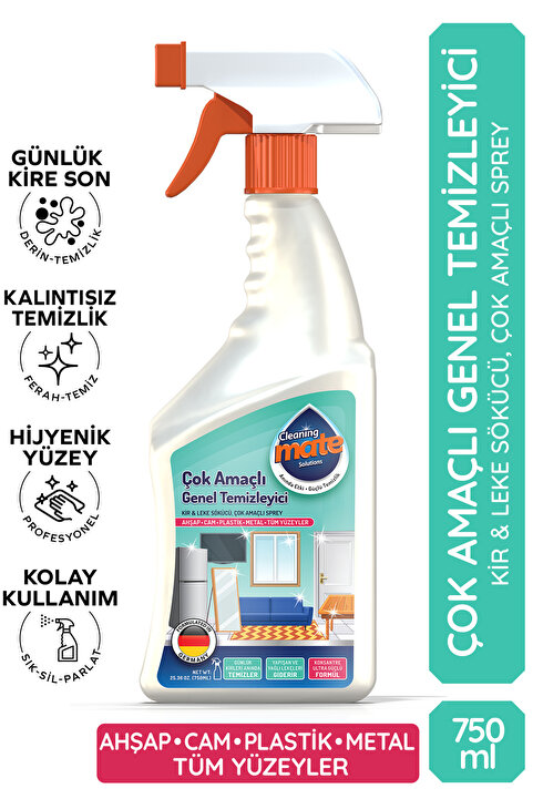 Cleaning Mate Solutions Çok Amaçlı Genel Temizleyici