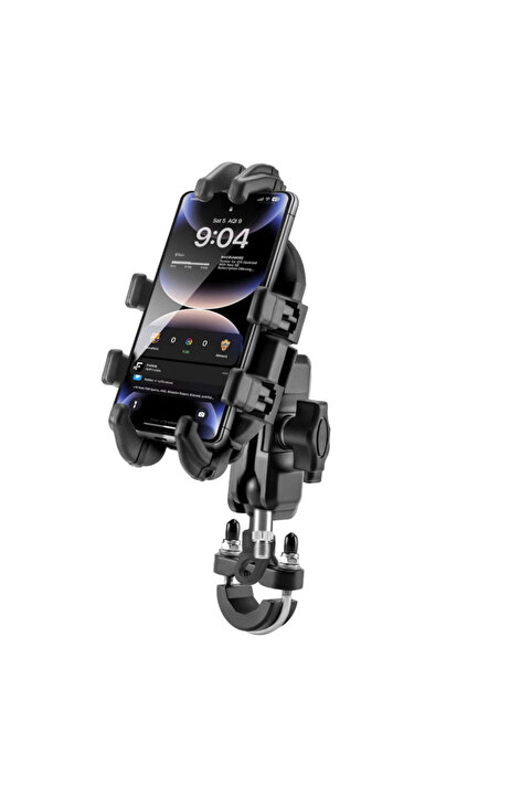 güvenlisepet Gidona Bağlanan Motosiklet Telefon Tutucu Bisiklet /Elektrikli Scooter Uyumlu 360 Yatay Dikey
