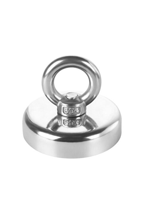 valkyrie D25 19kg Fishing Magnet 25mm Askılı Güçlü Neodyum Mıknatıs