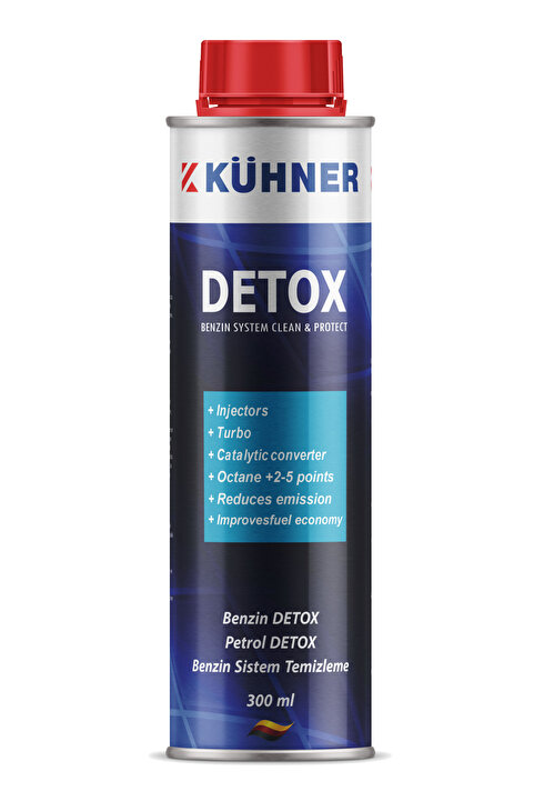 KÜHNER DEU DETOX PRO BENZİN SİSTEM TEMİZLEYİCİ 300 ML