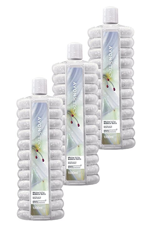 Avon Zambak Banyo Köpüğü 1 Lt. Üçlü Set