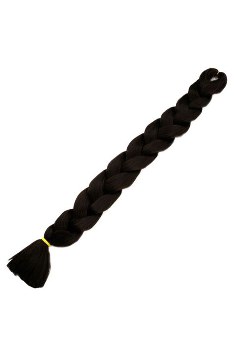 Genel Markalar Afrika Örgüsü Rasta Ve Box Braid Için Sentetik Saç 100 gram - Koyu Kestane
