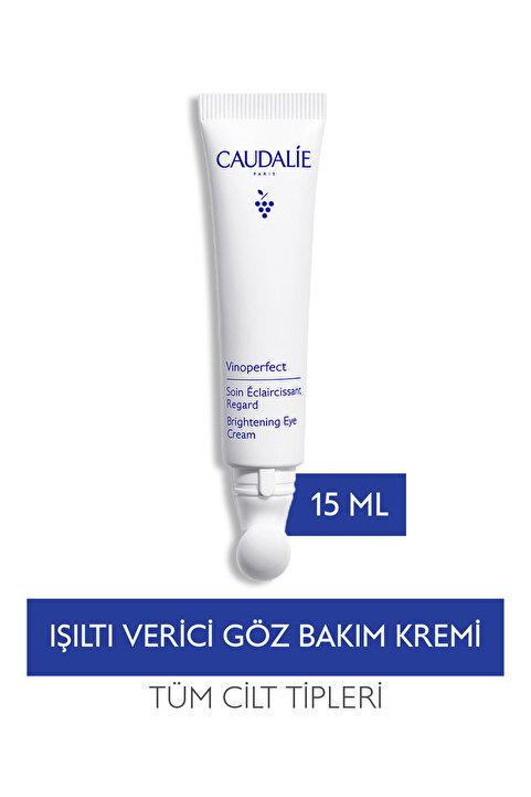 Caudalie Vinoperfect Koyu Halkayı Düzeltici Göz Çevresini Nemlendirici ve Işıltı Verici Göz Bakım Kremi 15ml