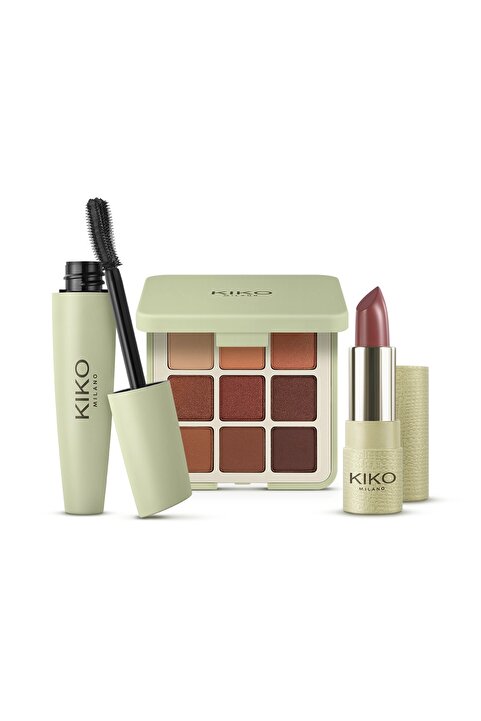 KIKO Eyes Make-up Kıt Green Me Make Up Set 01