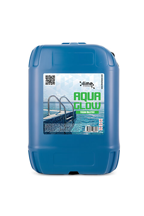 Lime Cleaner Aqua Glow Yosun Önleyici 20 Kg – Sıvı Havuz Yosun Giderici | Algaecide | Yosun Karşıtı Koruma