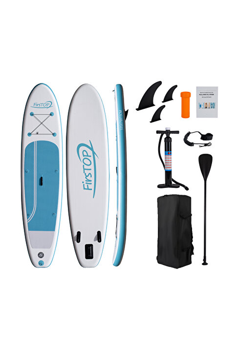 Firstop FirStop SupPaddleBoard Seti 335X79X15CM WS LAGOON (Kürek+ Pompa) SUP BOARD SP335-15S