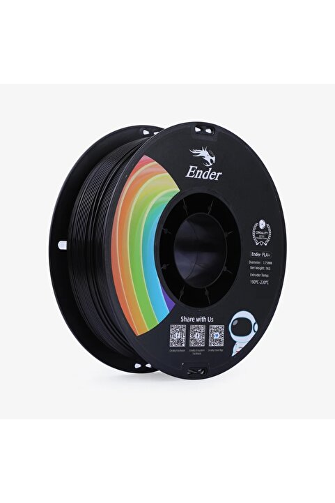 Creality Ender PLA+ Filament Siyah 1.75mm 1kg