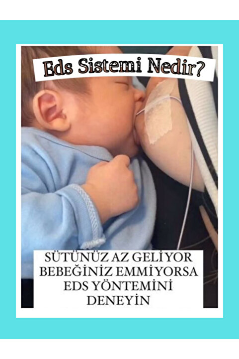 Bıçakçılar Emzirme Destek Sistemi No:5 Beslenme Sondası Gri Eds Sabitleme Bant Ve Kilitli Enjektör Hediyeli