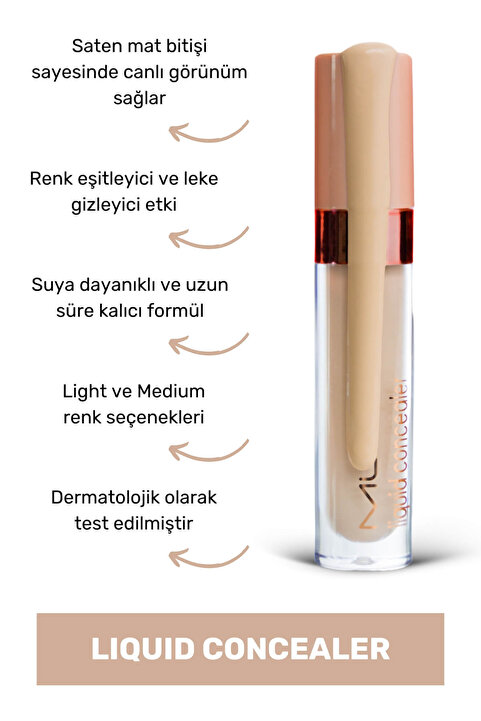Muson Liquid Concealer 6 ml - Medium