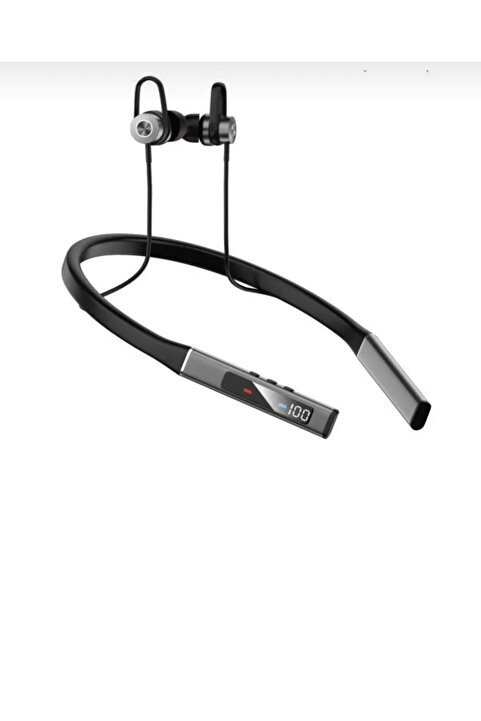 Genel Markalar 100 Saat Sporcu Bluetooth Kulaklık Lcd Şarj Göstergeli Boyun Bantlı Kulaklık