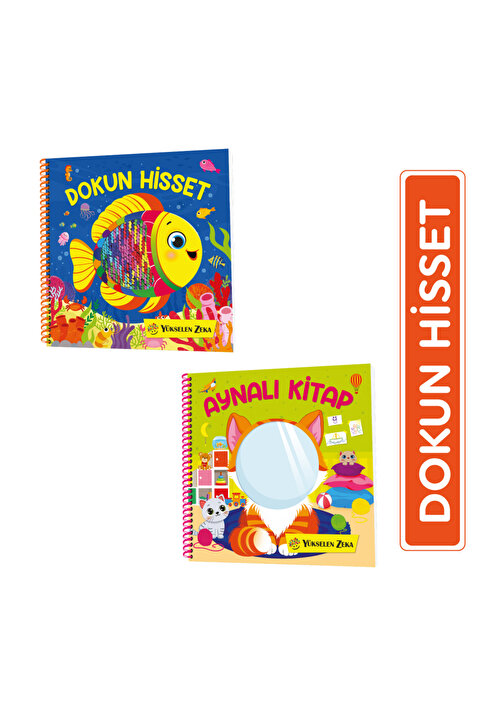 yükselen zeka Dokun Hisset - Aynalı Kitap 2’li Set