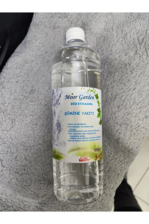 Moor Garden 1 Litre Yenilenebilir Enerji Kaynağı Bioethanol Şömine Yakıtı Kokusuz Dumansız