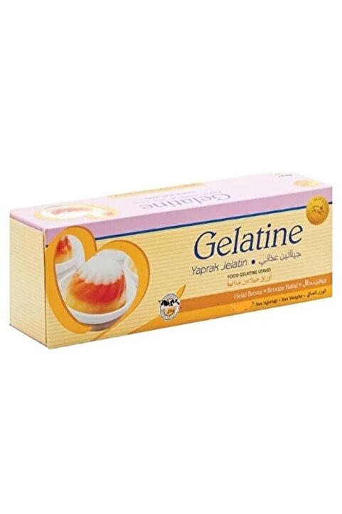 Dr. Gusto Yaprak Jelatin 100 gr Orijinal Kutulu