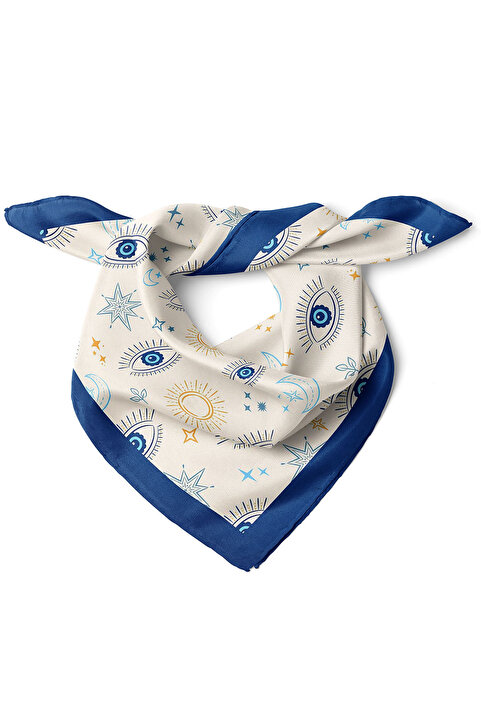 nehir eşarp Göz Desenli Bandana