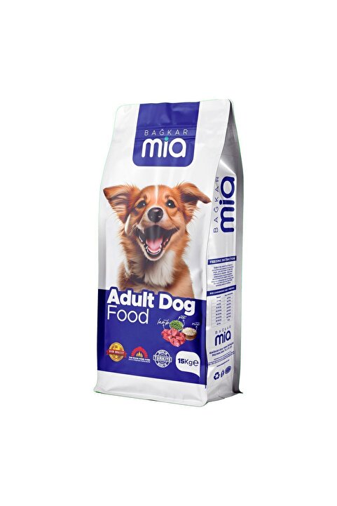 BAĞKAR MİA Kuzu Etli Bezelyeli Pirinçli Köpek Maması 15 Kg